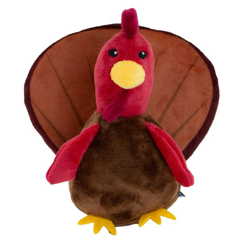Product image of ANCOL Christmas Mini Tina Turkey Dog Toy - Pets Villa. 