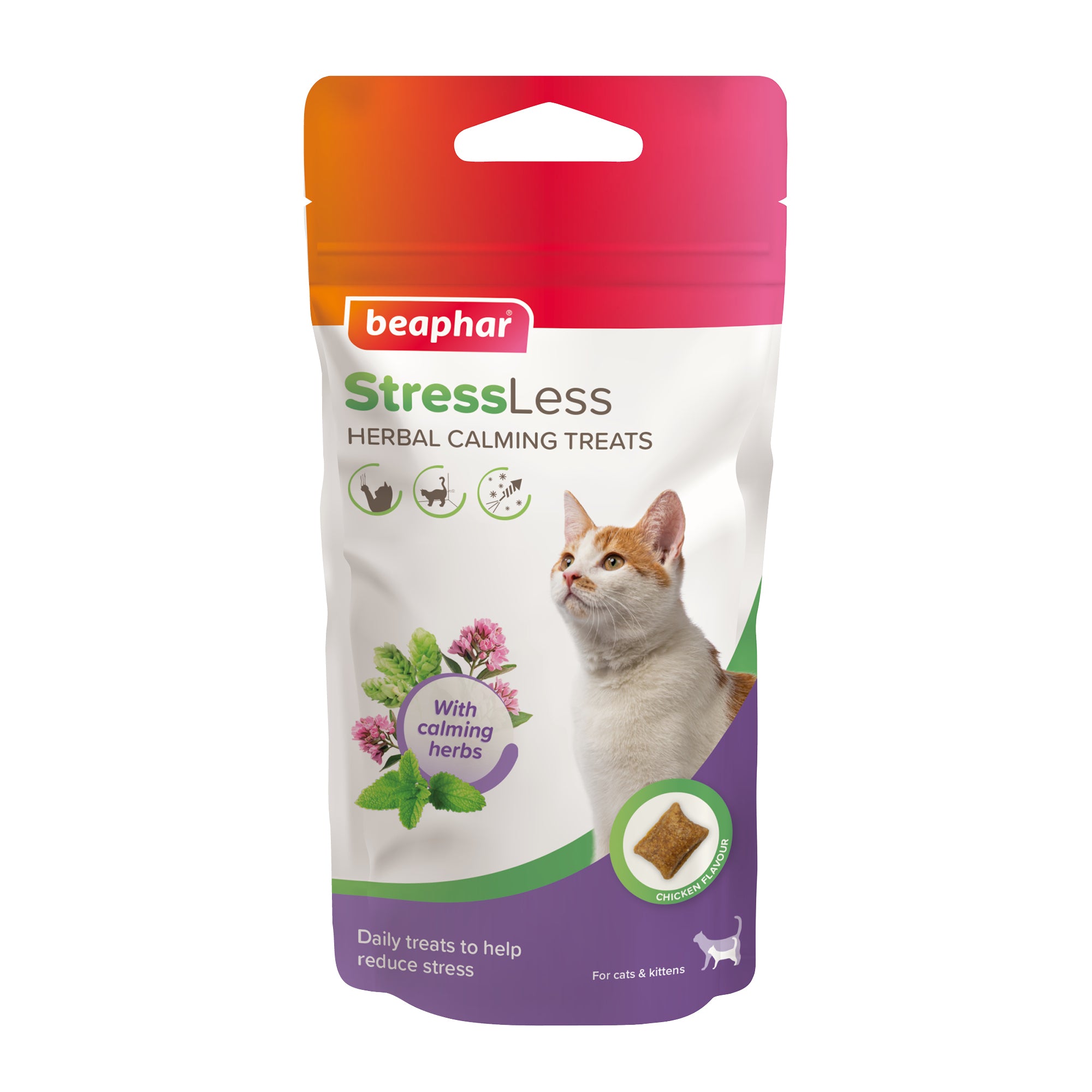 StressLess Herbal Calming Cat Treats