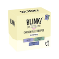 Front image of BLINK Kitten Chicken Fillet Recipes in Gravy Variety Pack 8x85g - Pets Villa. 