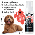 Product image of BUGALUGS Dog No Rinse Flea and Tick Shampoo with Neem Oil 210ml - Pets Villa. 