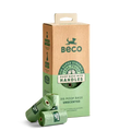 Front image of BECO Poop Bags with Handles 315 Super Strong Unscented Extra Large - Pets Villa. 
