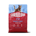 Front image of CARNILOVE Active Cat Salmon and Turkey - Pets Villa. 