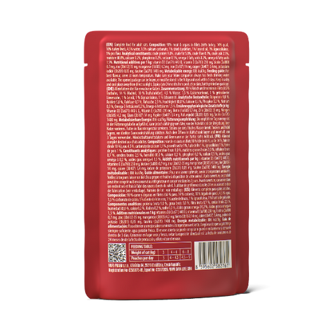 Back image of CARNILOVE Cat Quail Fillets Enriched with Dandelion in Jelly for Adult Cats  - Pets Villa. 