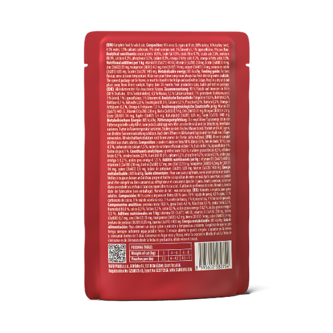 Back image of CARNILOVE Cat Turkey Fillets Enriched with Valerian in Jelly for Adult Cats - Pets Villa. 