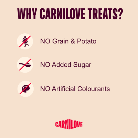 Benefits image of CARNILOVE Dog Crunchy Lamb with Cranberries Treats 200g - Pets Villa. 