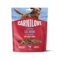 Front image of CARNILOVE Dog Crunchy Salmon with Blueberries Treats 200g - Pets Villa. 