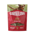 Front image of CARNILOVE Dog Soft Snack Duck with Rosemary 200g - Pets Villa. 