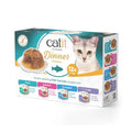 Front image of CATIT Cuisine Dinner Fish Selection Variety Pack 12x75g - Pets Villa. 