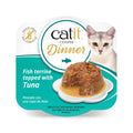 Front image of CATIT Cuisine Dinner Fish Terrine topped with Tuna - Pets Villa. 