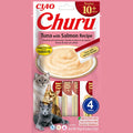 Front image of CHURU Senior Cat Tuna with Salmon Recipe 4x14g - Pets Villa.