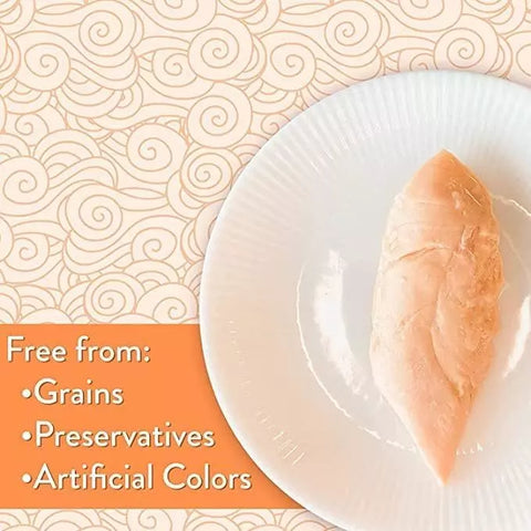 Product image of CIAO Cat Grilled Chicken Fillet in Crab Flavoured Broth 25g  - Pets Villa. 