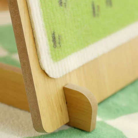 Close up image of Cat Calendar Style Scratching Pad - Pets Villa. 