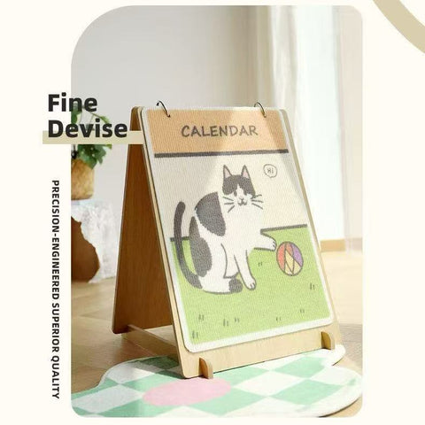 Product image of Cat Calendar Style Scratching Pad - Pets Villa. 