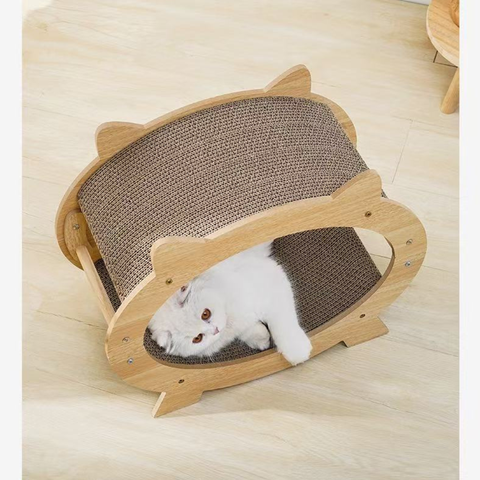 Product image of Cat Ear TV Shaped Cat Scratcher - Pets Villa. 