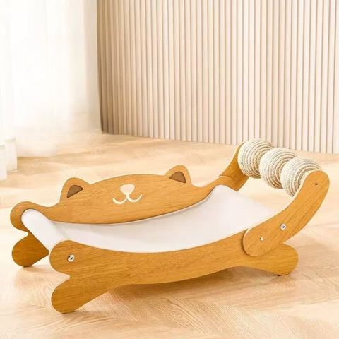 Product image of Cat Hammock Scratcher Bed - Pets Villa. 