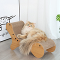 Front image of Cat Scratcher Lounger Chair  - Pets Villa. 