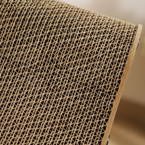 Close up image of Cat Scratcher Lounger Chair - Pets Villa. 