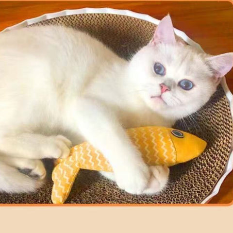 Product image of Catnip Fish Toy - Pets Villa.