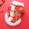 Front image of Chinese New Year Celebration Pet Soft Jacket - Pets Villa.
