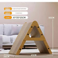 Size guide of Corrugated Paper A-Shape Cat Scratcher - Pets Villa. 