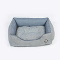 Front image of DANISH DESIGNS Maritime Blue Snuggle Bed  - Pets Villa. 