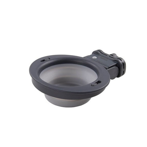 Product image of DEXAS Collapsible Kennel Bowl Small Light Grey 237ml - Pets Villa. 