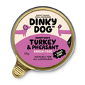 Front image of DINKY DOG Grain Free Turkey and Pheasant Dog Food - Pets Villa.