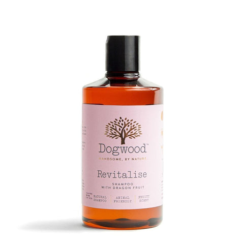 Front image of DOGWOOD Revitalise Dog Shampoo with Dragon Fruit 290ml - Pets Villa. 