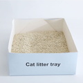 Side view image of Disposable Cat Litter Box - Pets Villa. 