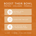 Image explaining the benefits of EDEN Nordic Lamb Bone Broth 500ml  - Pets Villa.