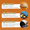 Image explaining the uses of EDEN Nordic Lamb Bone Broth 500ml - Pets Villa. 