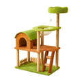 Standalone product image of Farm Cottage Cat Condo and Climbing Frame - Pets Villa. 