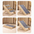 Image of 4 different ways to use Folding Cat Scratching Board and Climbing Frame - Pets Villa.