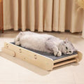 Flat packed image of Folding Cat Scratching Board and Climbing Frame - Pets Villa. 
