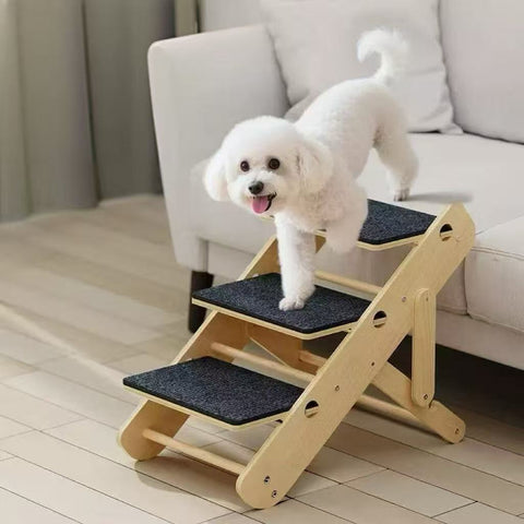 Product image of Folding Pet Ramp and Stairs  - Pets Villa. 