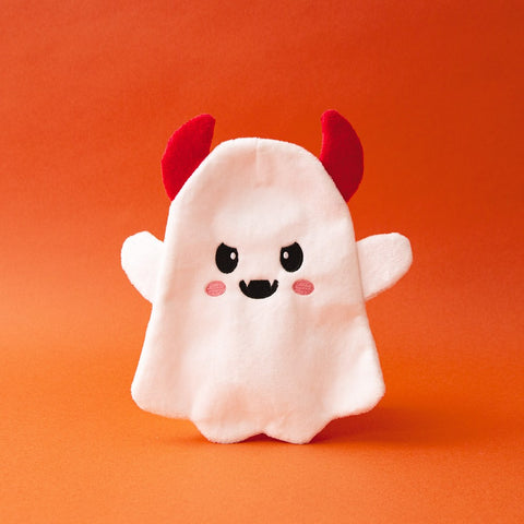Front image of GREAT & SMALL Creepy Cuties Ghost Dog Toy - Pets Villa. 