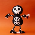 Front image of GREAT & SMALL Creepy Cuties Rope Skeleton Joe Dog Toy - Pets Villa. 