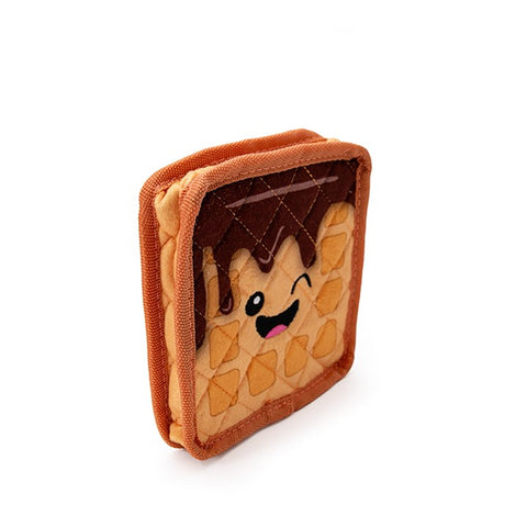 Side image of GREAT&SMALL Diner Waffle Dog Toy - Pets Villa. 