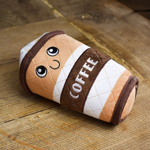 Front image of GREAT&SMALL Doggy Diner Coffee Cup Dog Toy - Pets Villa. 