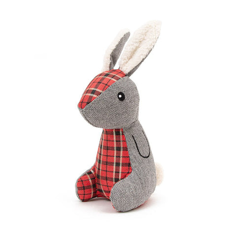 Front Image of GREAT & SMALL Xmas Classic Hare Dog Toy - Pets Villa. 
