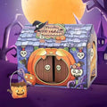 Product image of Happy Halloween Haunted House Cardboard Cat Scratcher - Pets Villa. 