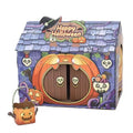 Product image of Happy Halloween Haunted House Cardboard Cat Scratcher - Pets Villa. 