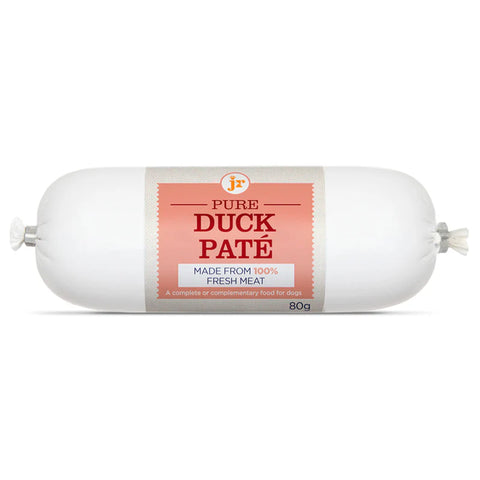 Back image of JR Christmas Cracker Pure Duck Pate for Dogs 80g - Pets Villa. 