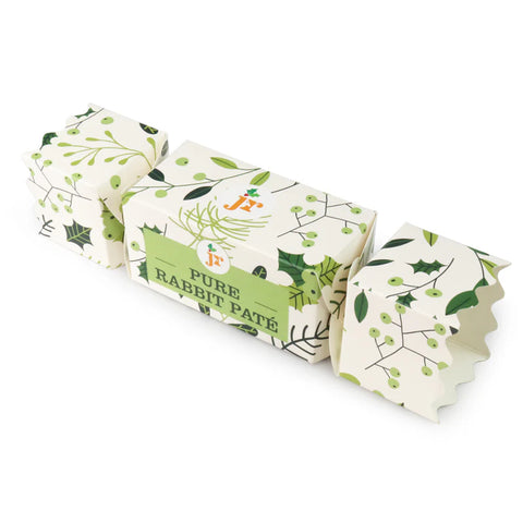 Front mage of JR Christmas Cracker Pure Rabbit Pate for Dogs 80g - Pets Villa. 