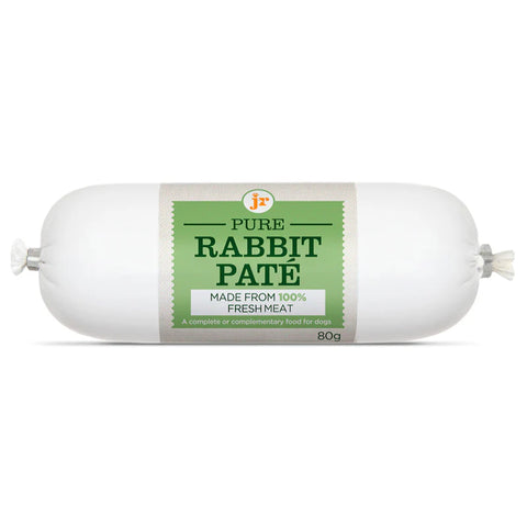 Image of the pate in JR Christmas Cracker Pure Rabbit Pate for Dogs 80g - Pets Villa. 