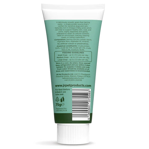 Back image of JR Herring Fish Paste 75g - Pets Villa.