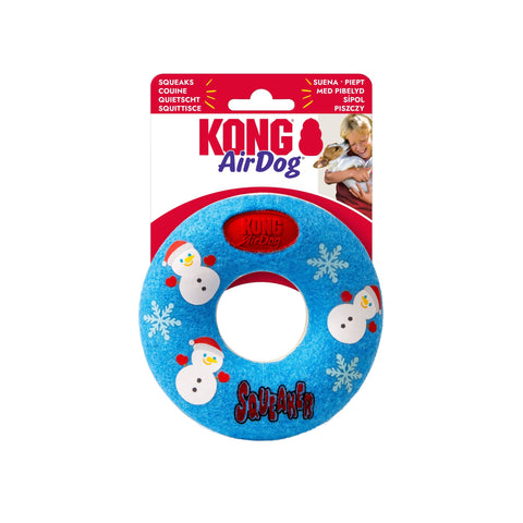 Front image of KONG Holiday AirDog Donut Md - Pets Villa. 