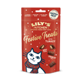 Front image of LILY'S KITCHEN Cat Festive Treats with Turkey 60g - Pets Villa. 