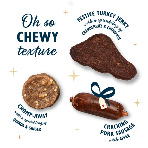 Product image of LILY'S KITCHEN Dog Cracking Meaty Treats Christmas Selection Tin - Pets Villa. 