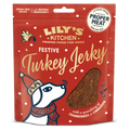 Front image of LILY'S KITCHEN Dog Festive Turkey Jerky 70g  - Pets Villa. 